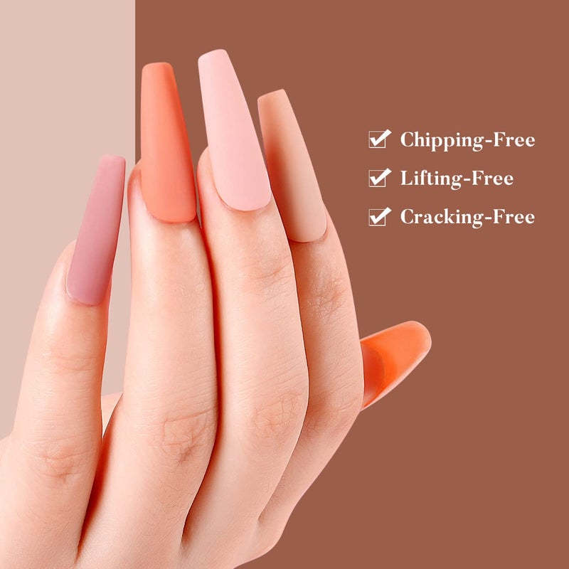 AIMEILI Valentine's Day Gel Nail Polish Set, Natural Skin Tone Nude Pink Color Gel Polish Soak Off Nail Gel Kit Gifts for Mother's Day Set Of 6pcs X 10ml - Kit Set 30 - Image 2